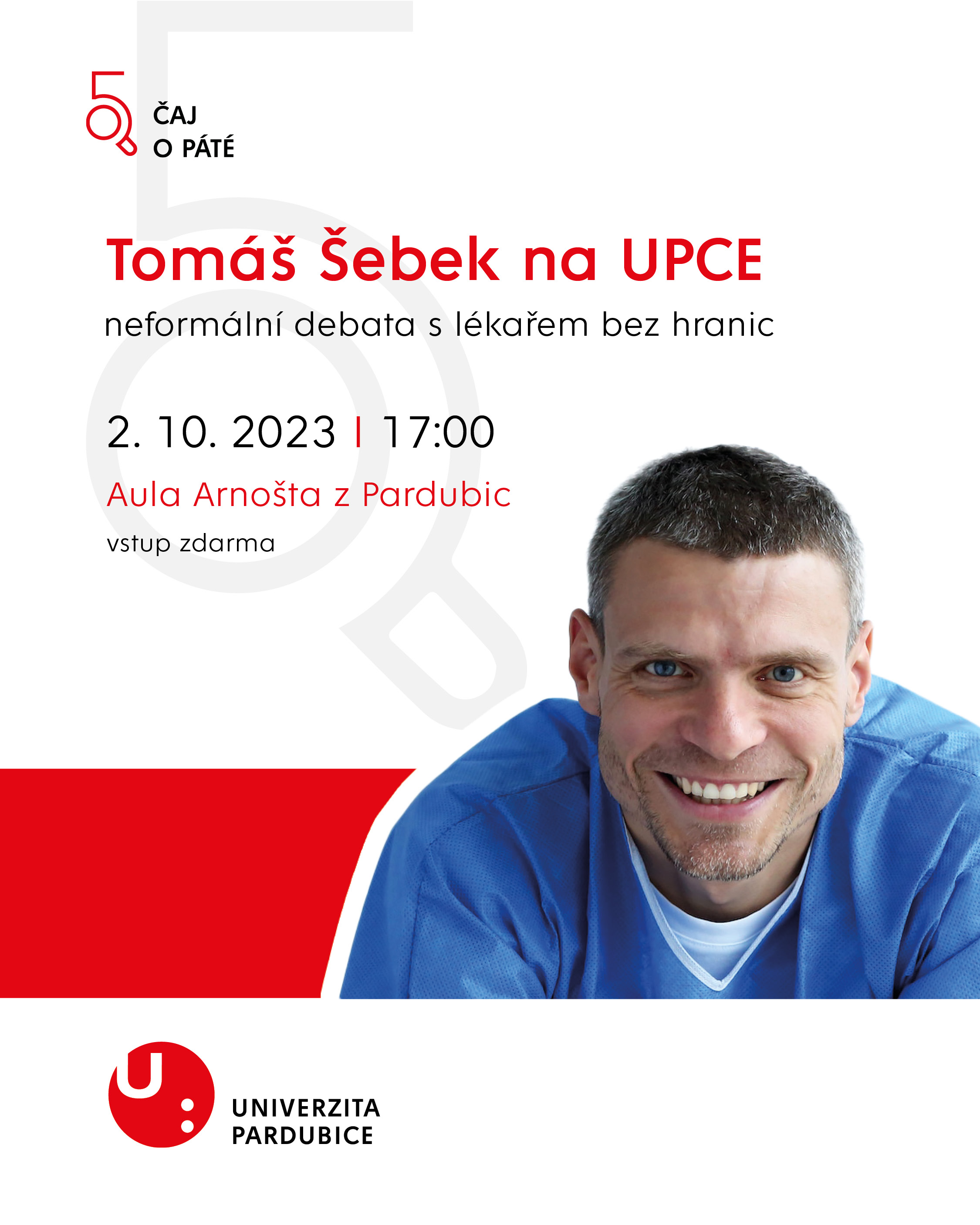 Tomáš Šebek na UPCE
