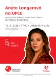 Aneta Langerová na UPCE Aneta Langerová na UPCE